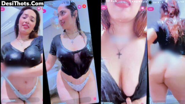 Aditi Mistry Paid Live Nipples Show, Pressing Boobs, Twerking Spreading her ASS with Full Face (First on Internet)