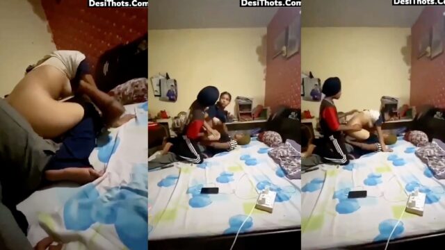 Young Punjabi ladki ki desi group chudai, Viral mms Leaked video