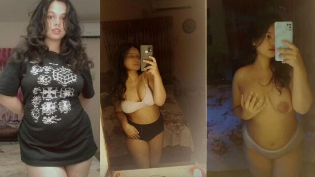 Beautiful Sexy Gf Showing Nude Selfie For Lover, Paki Leak