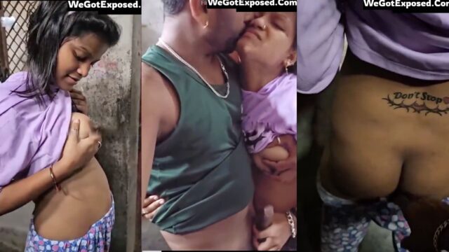 Hot Gaon ki ladki khade khade chudi Padosi k sath, Video viral