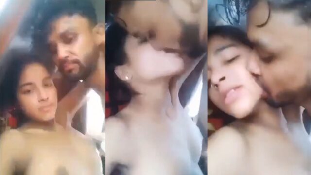 Desi Bihari lovers passionate sex inside autorickshaw Driver