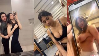 Pakistani Tiktoker hunain bajwa, laiba khan, Bebo Jan viral Leaked videos, Nude Clips