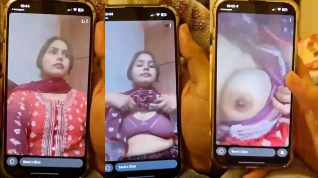 Paki girl Ghamama Khan private videos showing naked big boobs