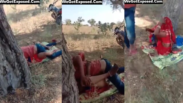 Rajasthani bhabhi and lover caught fucking, outdoor mms Leaked