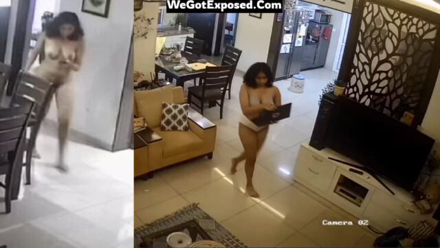 Viral Nude CCTV footage of Indian Desi girl walk