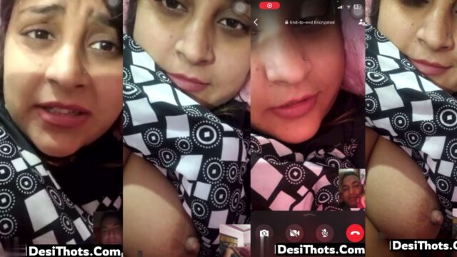 Man enjoys Pakistani video call sex with a milf from Karachi, Leaked video