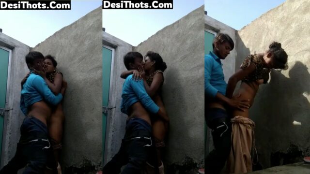 Khade khade kiya aage piche se jawan padosan ki chudai