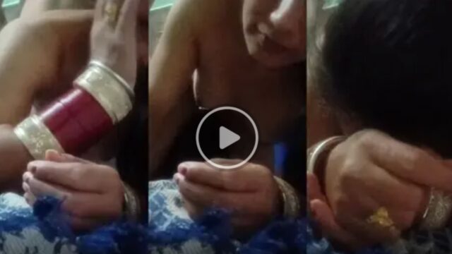 Amateur sardar ji and punjabi wife homemade doggy recording video