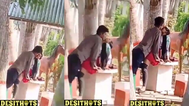 Public Park mai sex karte college lover ka hidden sex mms Leaked
