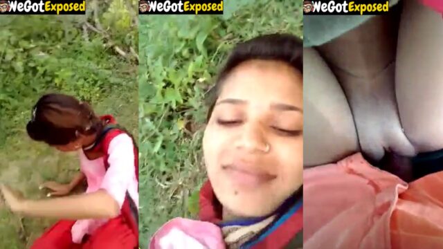 Hot Young lady full hot outdoor chut fucking mms